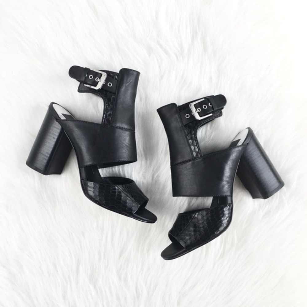 Dolce Vita "Cortana" Reptile Leather Booties